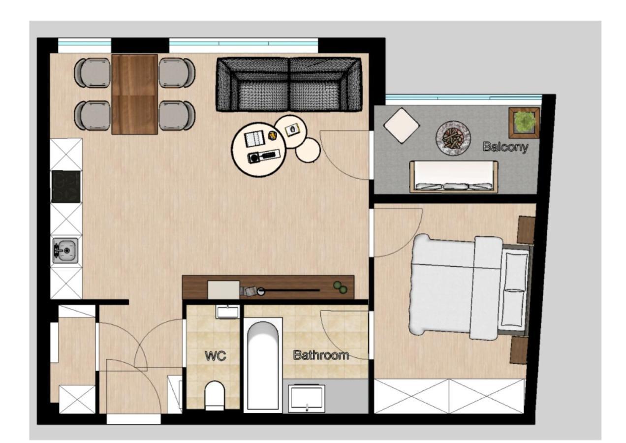 Balcony Apartment, 1 Min To Metro, Perfect For Long Stay Вена Экстерьер фото